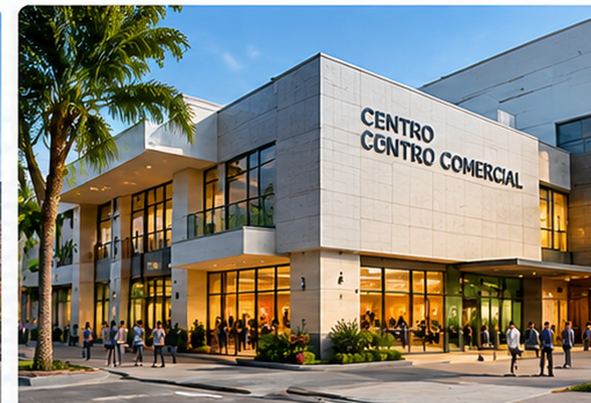 Centro comercial moderno